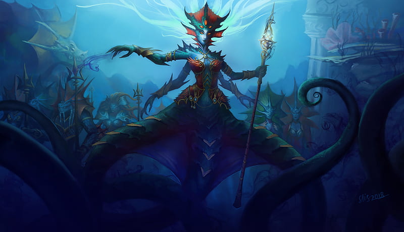 World Of Warcraft Queen Azshara , world-of-warcraft, games, HD wallpaper