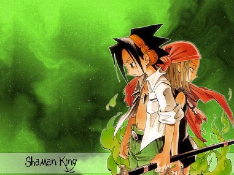 Anime Couple, Anna Kyoyama, Asakura, Yoh Asakura, Anime, Yoh, Kyoyama, Shaman King, Anna, HD wallpaper