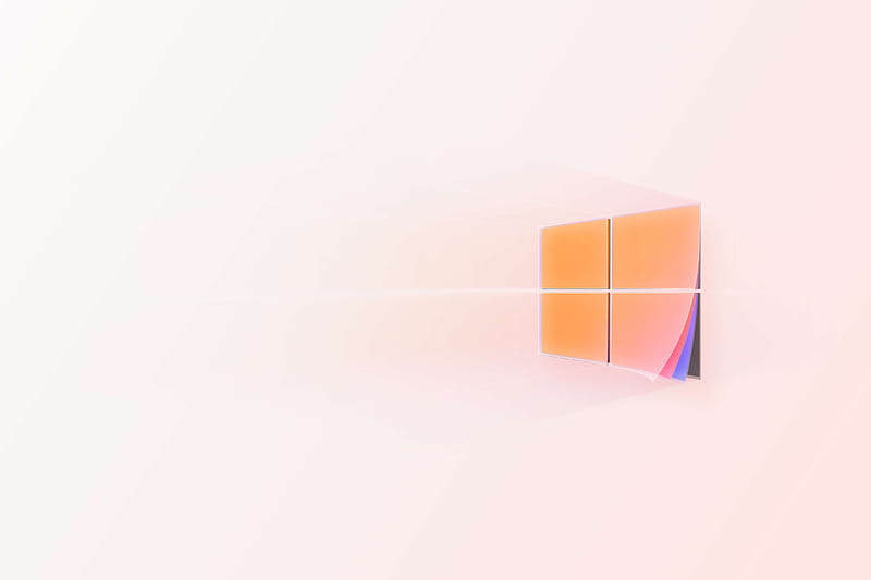 4k Descarga Gratis Windows Windows 10 Logo Microsoft Naranja
