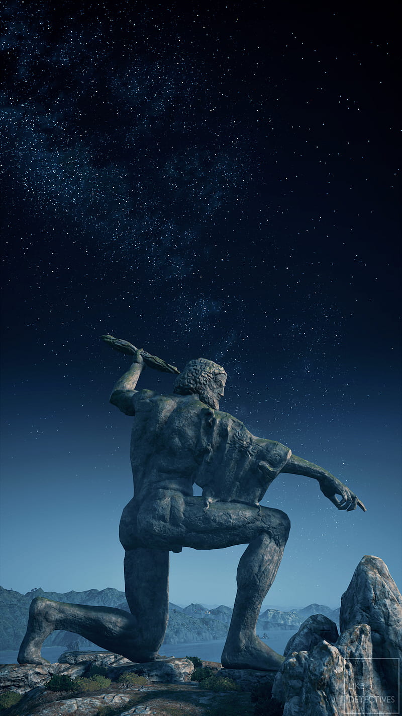 Greek Aesthetic blue mythology sculpture statue HD phone wallpaper   Peakpx