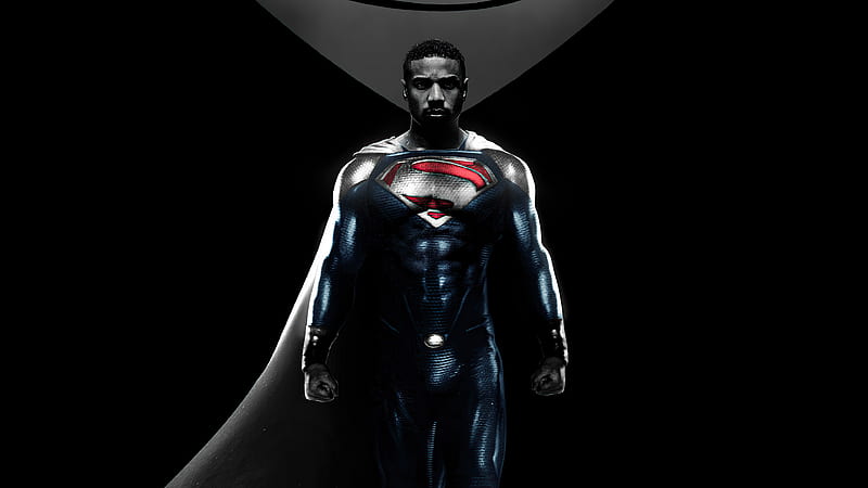 Michael B Jordan As Val Zod Superman , superman, superheroes, artist, artwork, digital-art, artstation, HD wallpaper