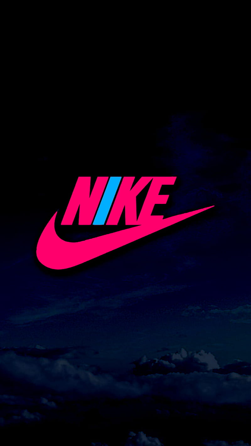 Nice Pink Blue Dark Logo Magenta Nike Hd Phone Wallpaper Peakpx