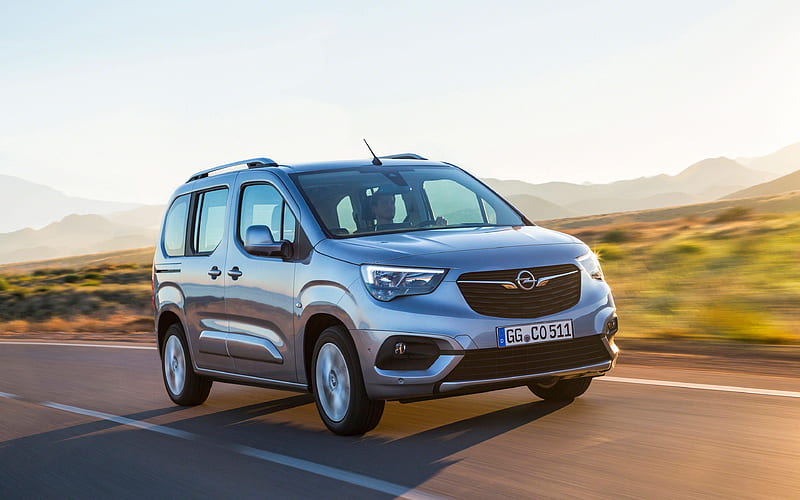 Opel Combo Life 2018 cars, road, minivans, new Opel Combo, Opel, HD wallpaper