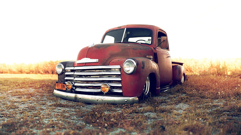 Chevy Lowrider, up, pick, truck, chevrolet, HD wallpaper