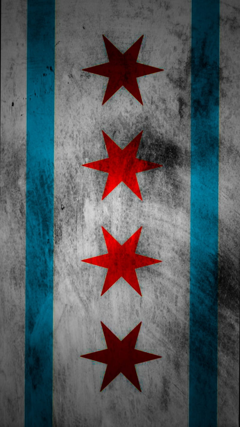 I was on here looking for Chicago Flag wallpapers but I couldnt find any  so I made my own and thought Id share it  rchicago