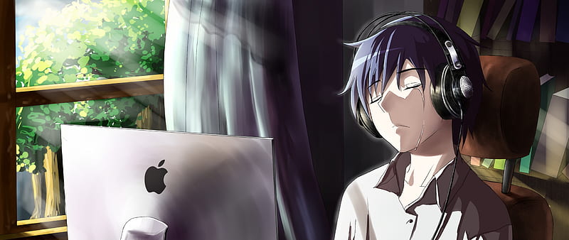 Crying anime boy, crying anime guy, HD phone wallpaper | Peakpx