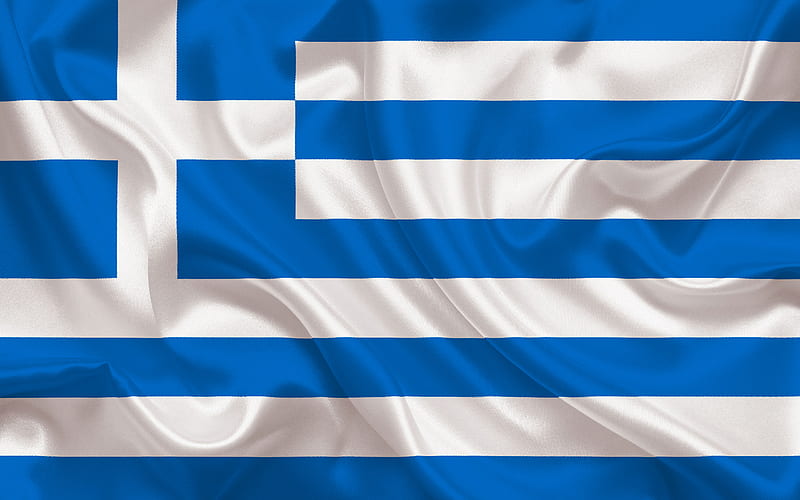 Greek flag, Europe, Greece, flag of Greece, HD wallpaper