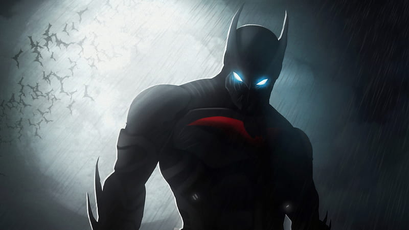Batman Beyond Art , batman-beyond, batman, superheroes, artwork, digital-art, HD wallpaper