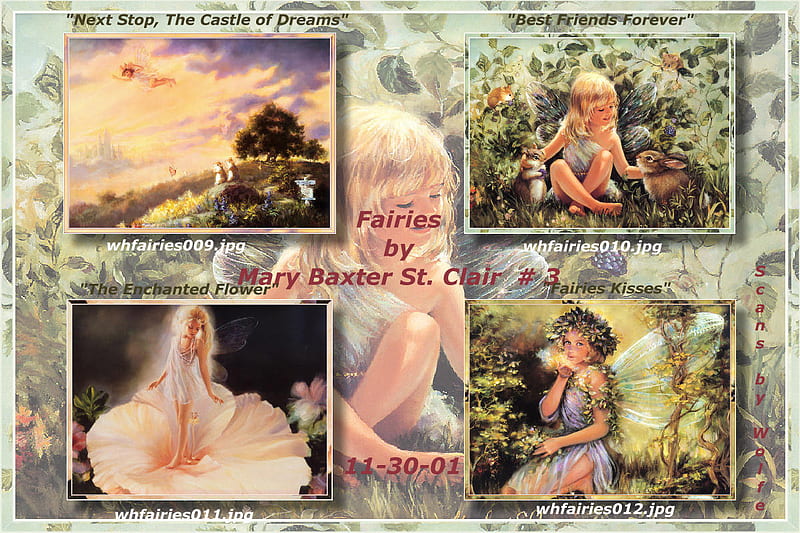 Mary Baxter ST Cair 2, fairies, mary baxter st cair, fantasy, other, HD wallpaper