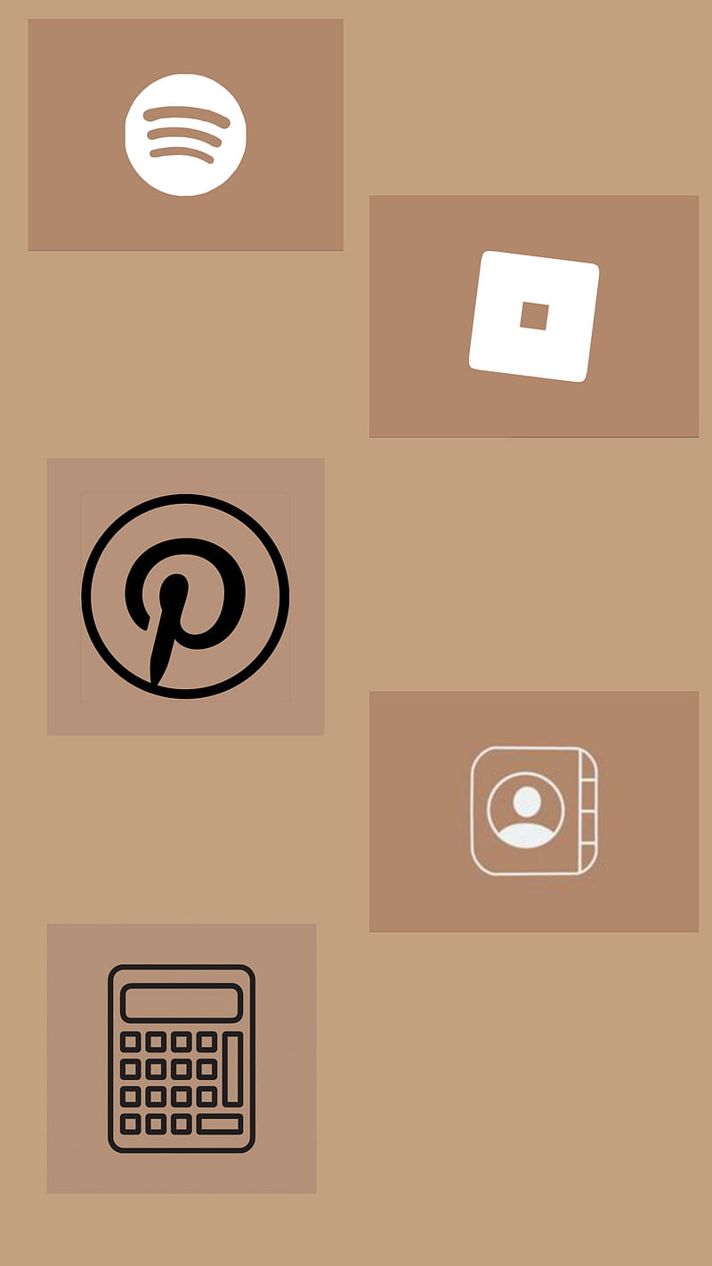 Roblox Brown Aesthetic Icon  App icon design, Ios app icon design, App icon