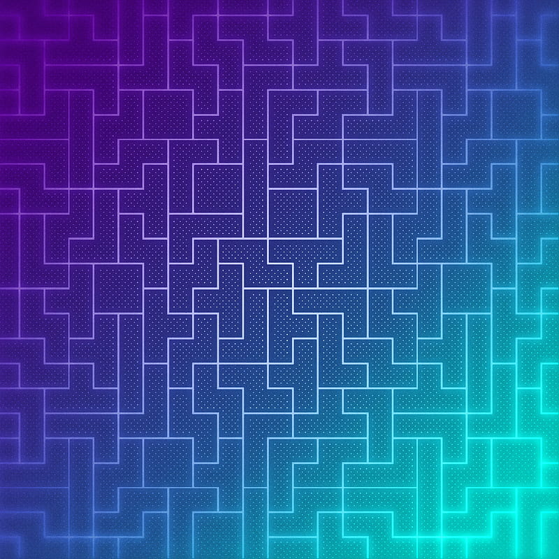 Tetris Pattern, Tetris, blocks, blue, bricks, build, c0y0te7, game, gameboy, gamer, gaming, greey, neon, nintendo, pattern, purple, turquoise, video, viedo game, HD phone wallpaper