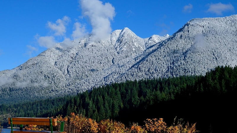 ~Grouse Mountain~, mountain, nature, field, landscape, HD wallpaper