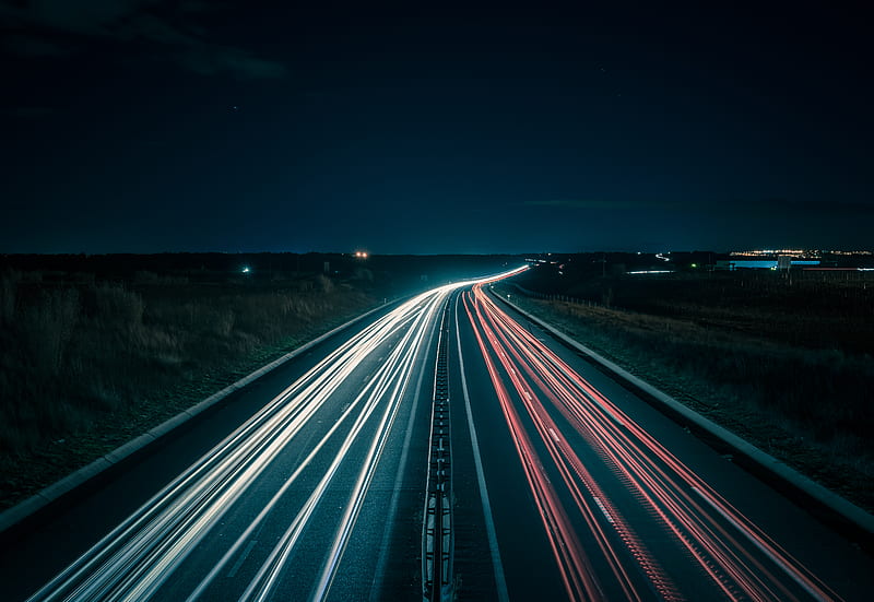 Time lapse graphy of highway, HD wallpaper | Peakpx