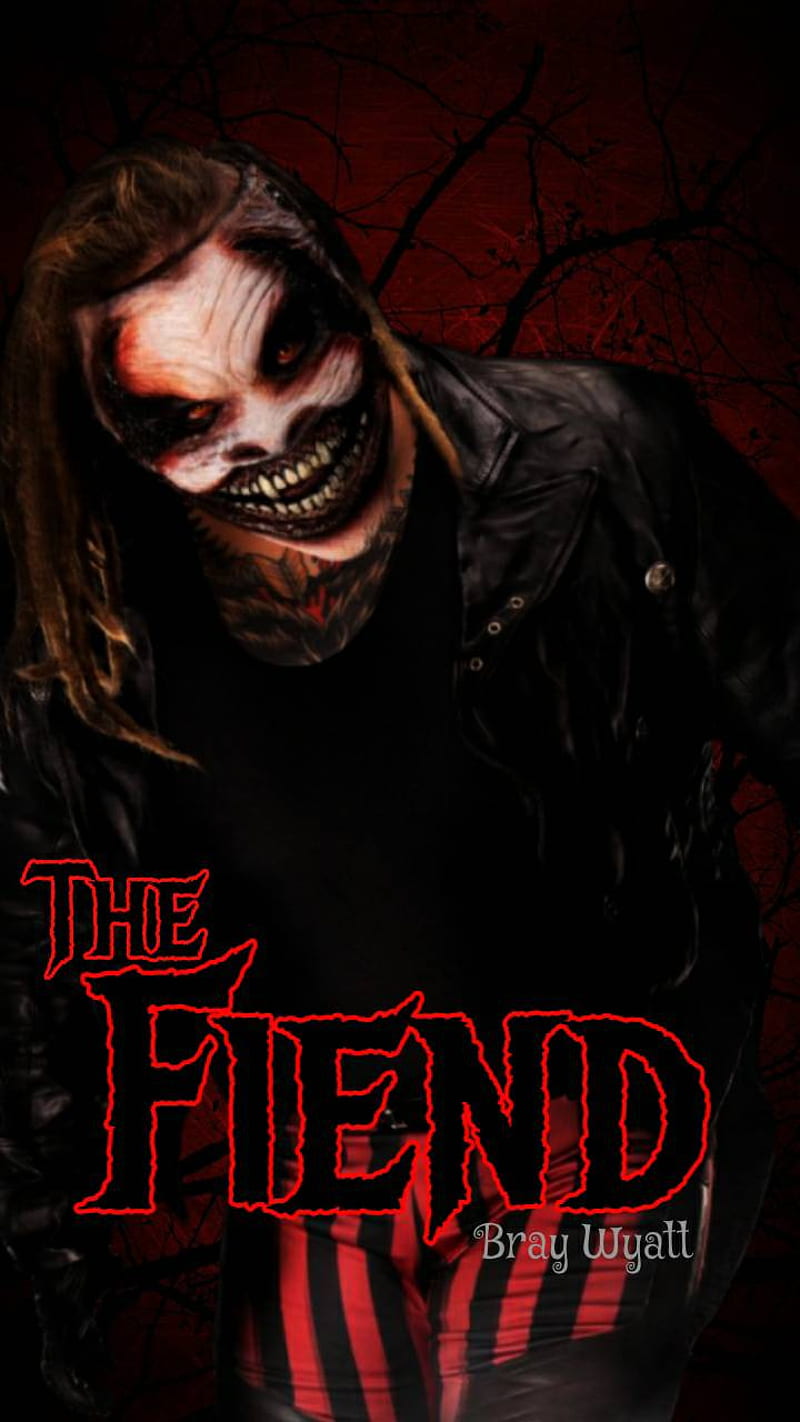 Download Bray Wyatt The Fiend Evil Laughing Digital Art Wallpaper   Wallpaperscom