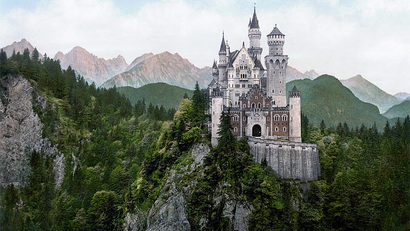 Amazing Castle In Germany Travel, HD wallpaper