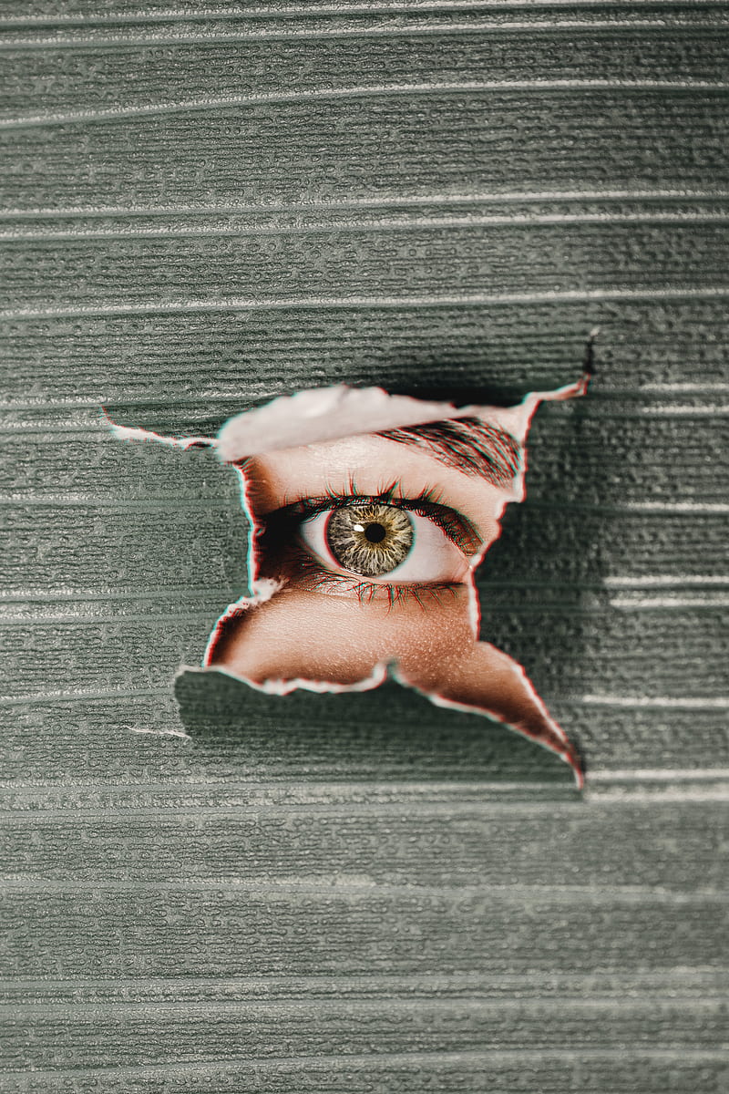 Brown Human Eye, HD phone wallpaper