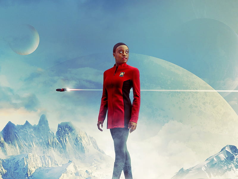 Star Trek, Star Trek: Strange New Worlds, Celia Rose Gooding , Nyota Uhura, HD wallpaper