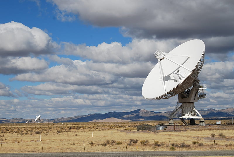 Very Large Array (VLA) Radio Telescope in New Mexico, vla, radio telescope, radio astronomy, new mexico, HD wallpaper