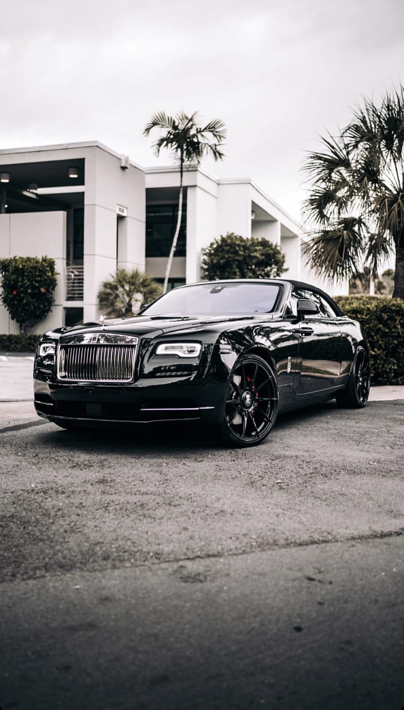 Rolls Royce, car, sport, black, HD phone wallpaper