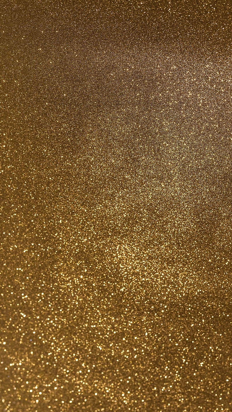Plain Gold Glitter, gold glitter, HD phone wallpaper | Peakpx