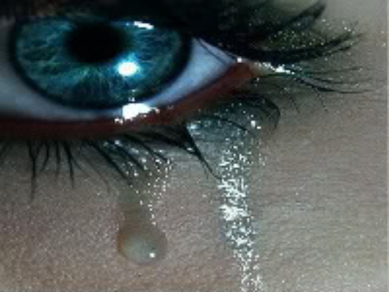 Until the last teardrop falls, sad, alone, dry, blue, HD wallpaper | Peakpx