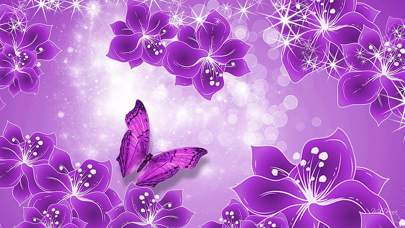 Purple Pink Floral Shine, glow, twinkle, lustre, shine, flash, winkle, lights, sparkle, glint, bokeh, scintillate, shimmer, pink, glisten, radiate, flare, glitter, spangle, spring, glister, glimmer, purple, summer, luster, wink, gleam, shiny, HD wallpaper