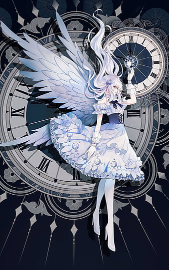 Anime Fallen Angel Male , Png Download - Anime Black Angel Wings,  Transparent Png - vhv
