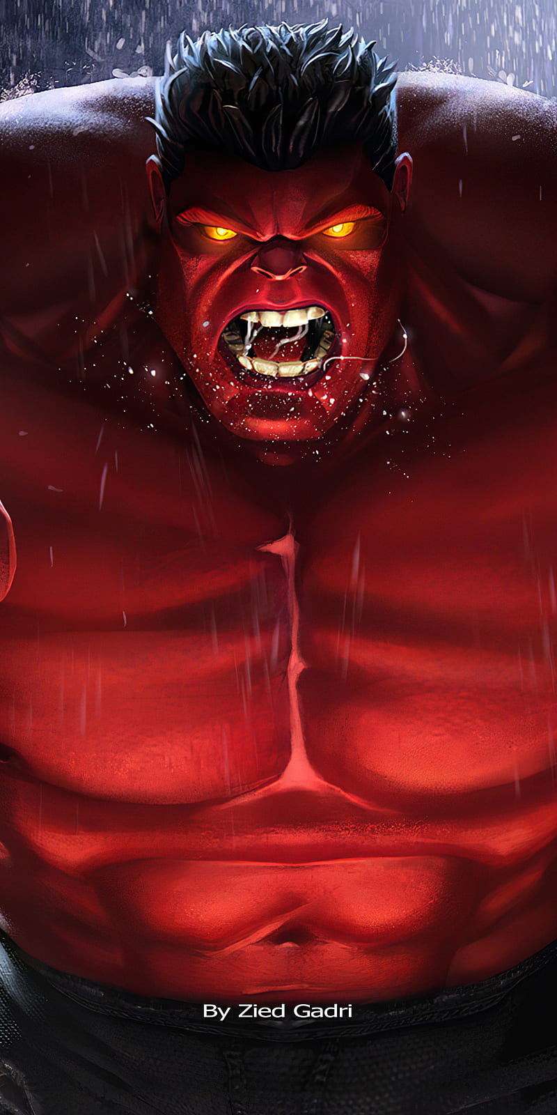 Red Hulk, civil, fast, furious, hero, marvel, mortal, walker, guerra, HD  phone wallpaper | Peakpx