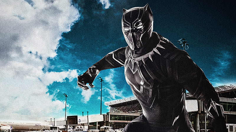 Black Panther Captain America Civil War , black-panther, captain-america-civil-war, movies, superheroes, HD wallpaper
