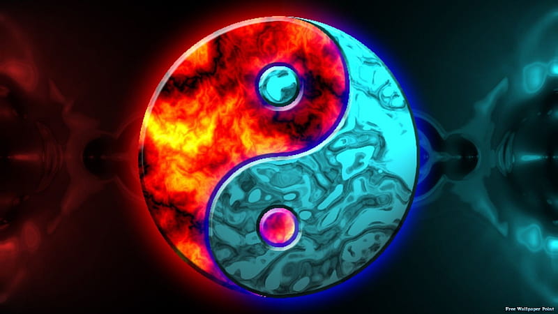 yin and yang, chineese, yang, yin, symbol, HD wallpaper