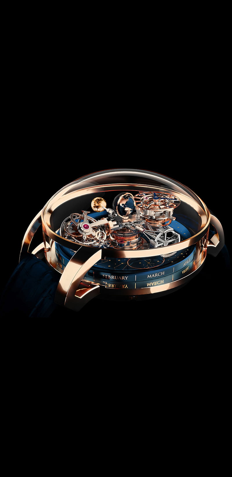 Jacob Co Astronomia, watch, watches, high end, HD phone wallpaper