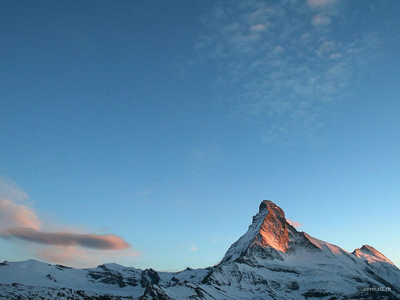 zermatt mountains view7, exotic, snow, mountains, skyline, beauty, nature, HD wallpaper