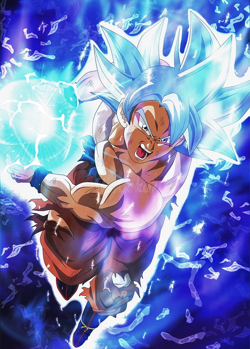 Goku, ball, dragon, god ultra, instinct, saiyan, super, HD phone wallpaper