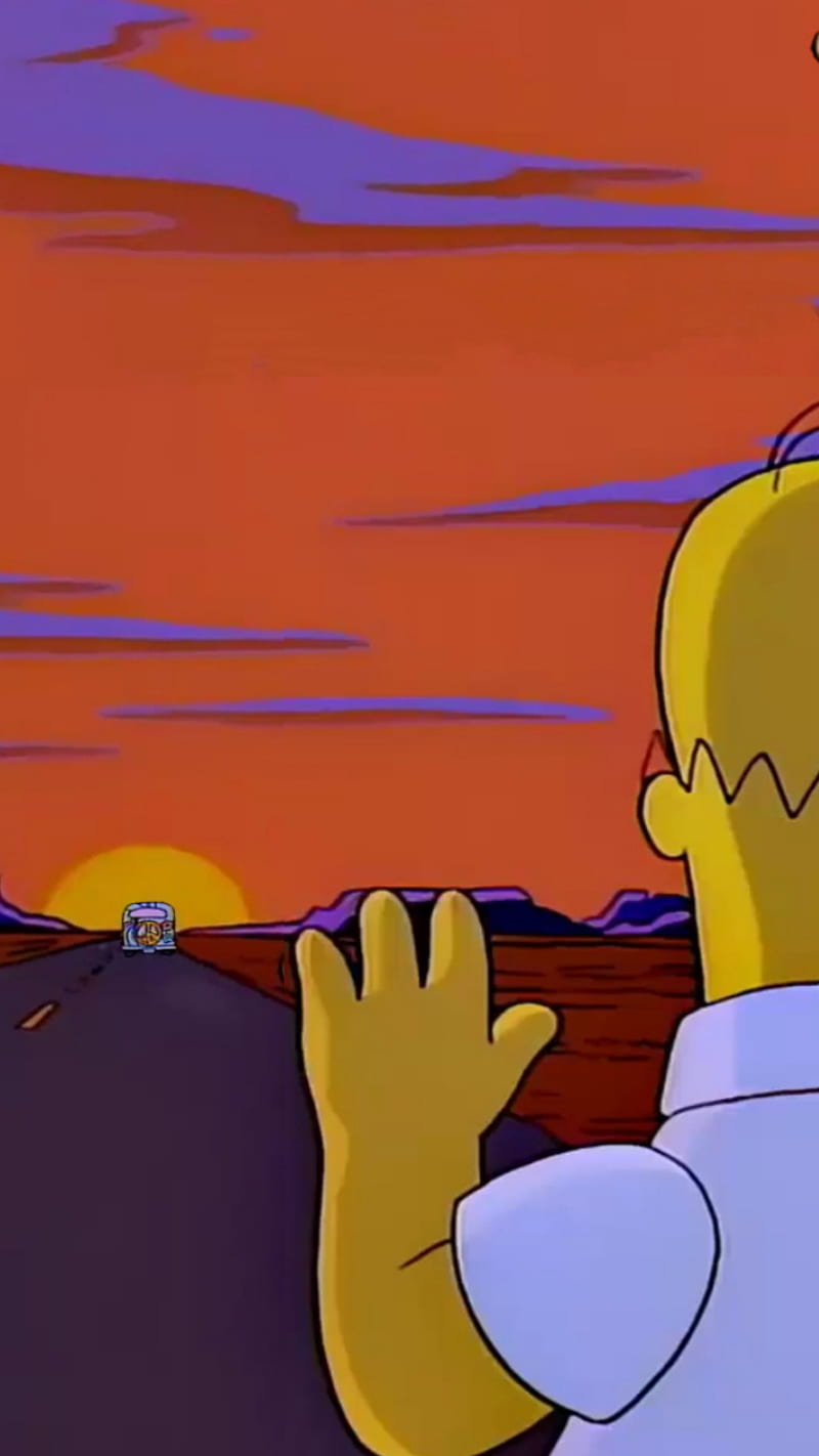 Homer, bart, cartoons, homero, los, simpson, simpsons, triste, HD phone  wallpaper | Peakpx