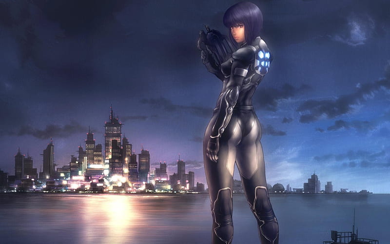 ghost in the shell-Cartoon characters, HD wallpaper