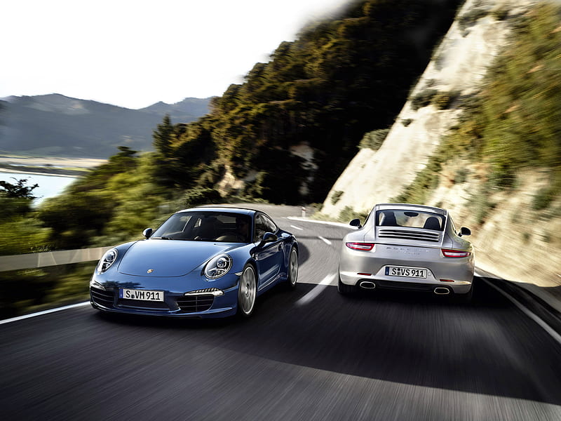 2013 Porsche 911 Carrera S, Coupe, Flat 6, HD wallpaper