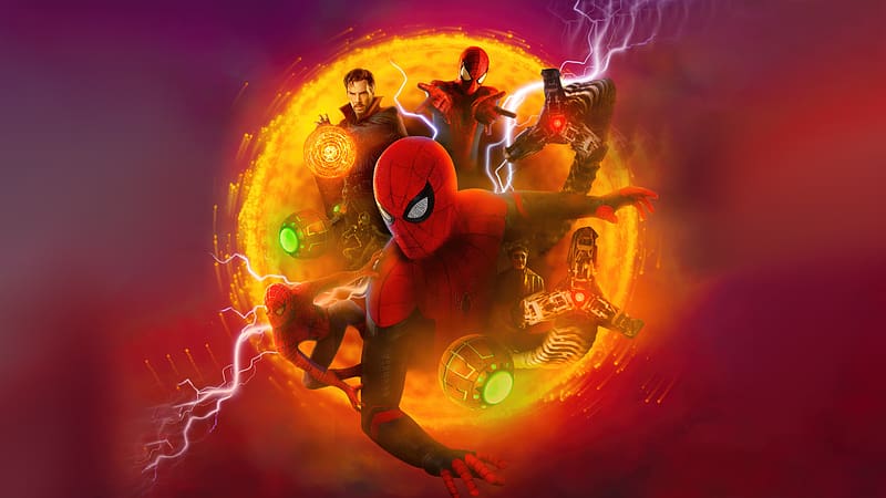 The Spiderman No Way Home Poster , spider-man-no-way-home, spiderman, superheroes, 2023-movies, movies, behance, HD wallpaper