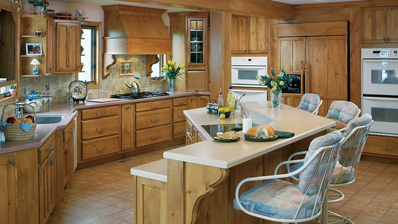 Cool kitchen, warm, inviting, 1920x1080, background, HD wallpaper | Peakpx