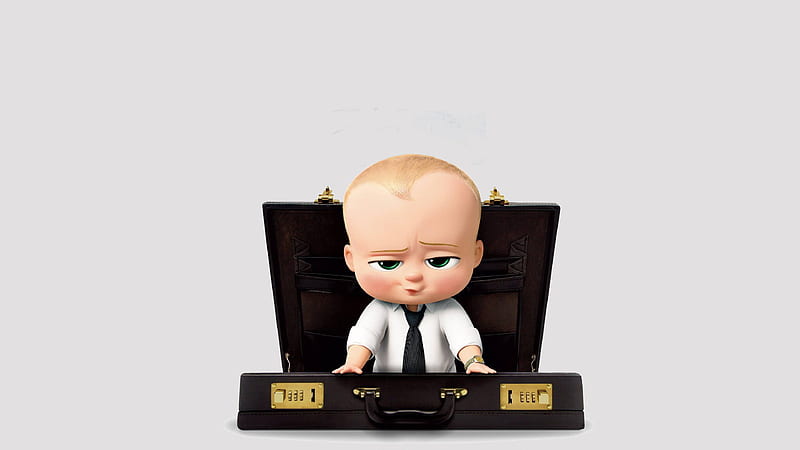 The Boss Baby, 2017, main character, HD wallpaper