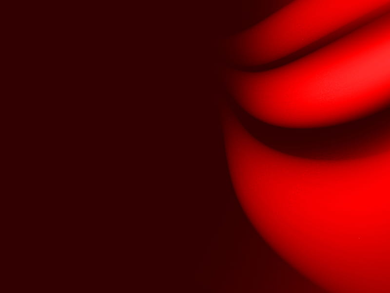 Red cylinder, abstract, vortices, HD wallpaper
