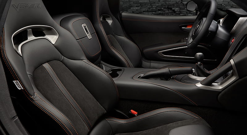 2014 SRT Viper GTS Anodized Carbon Special Edition Package - Interior, HD wallpaper