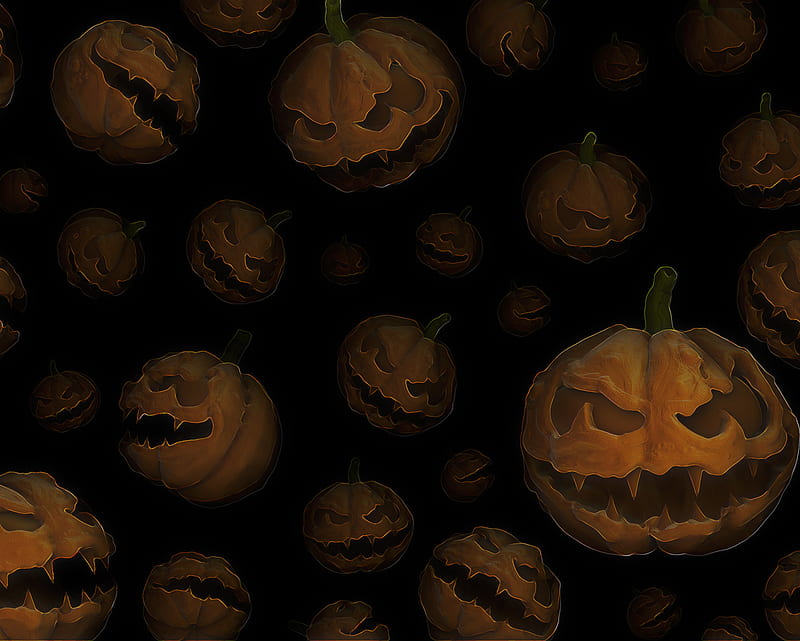 Halloween Background, pumpkin, HD wallpaper