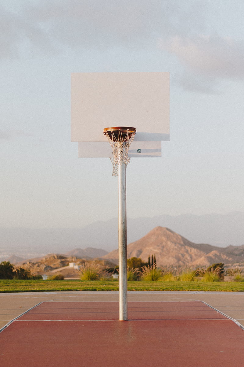 basketball court, HD phone wallpaper