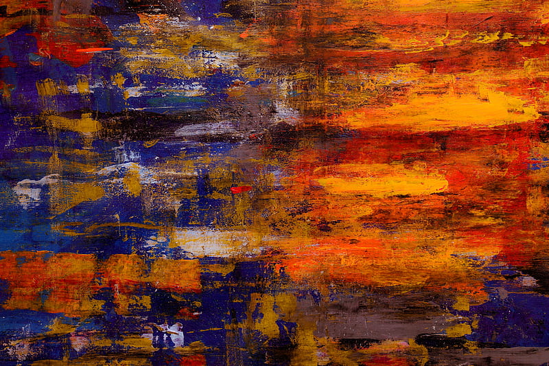 paint, canvas, texture, colorful, lines, roughness, HD wallpaper