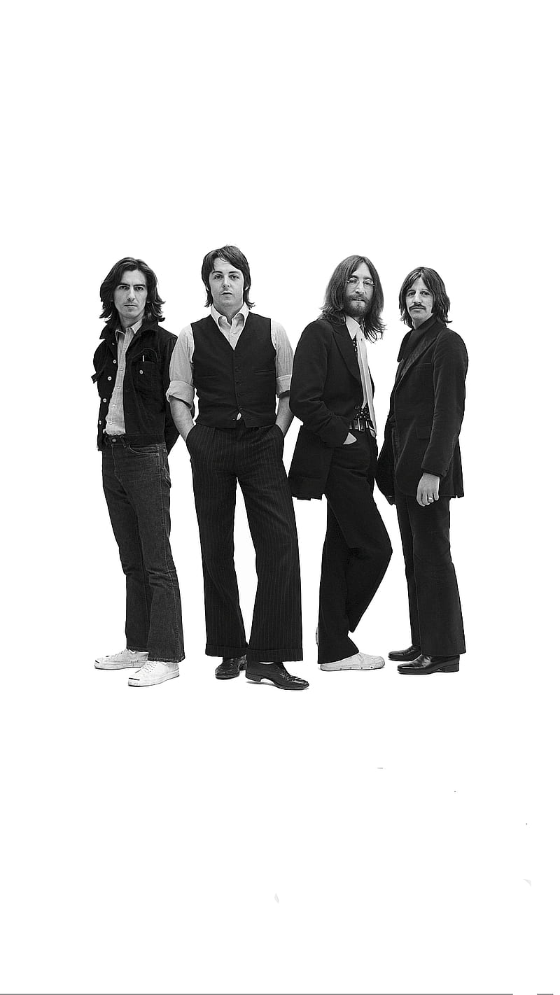The Beatles, george, john, paul, ringo, HD phone wallpaper