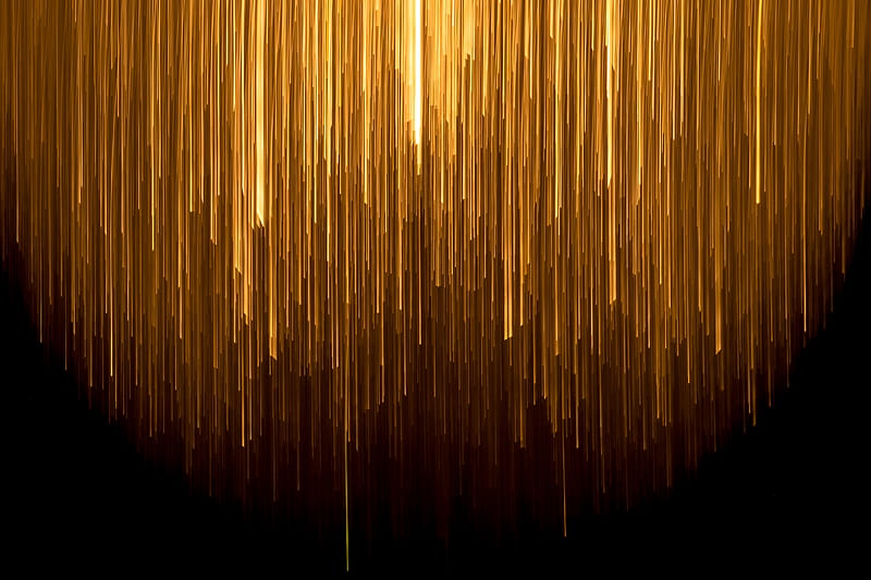 glitch, distortion, lines, brown, abstraction, HD wallpaper