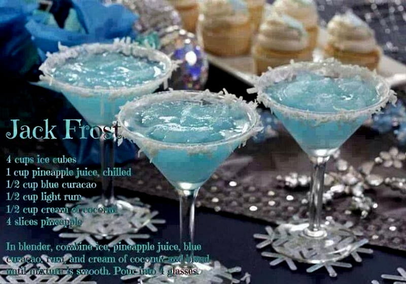Jack Frost Cocktails, Recipe, Frosts, Cocktails, Jack, Blue, HD wallpaper