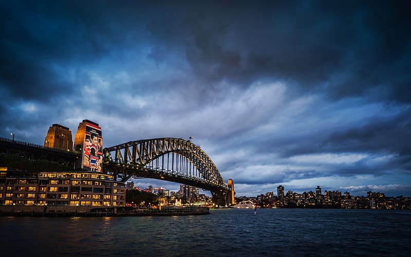 Bridges, Sydney, , Sydney Harbour Bridge, HD wallpaper