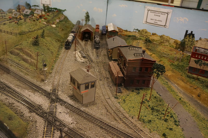 Model Train, train set, antique train, train, HD wallpaper