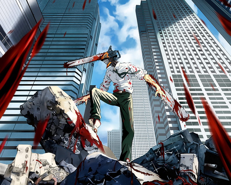 Anime, Chainsaw Man, HD wallpaper